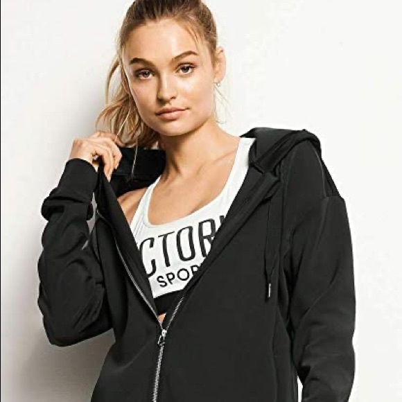 🌟Black VS Sport classic zip up Hoodie🌟 - Picture 3 of 7